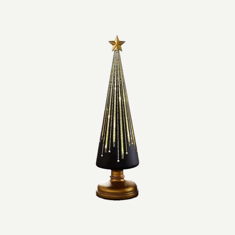 🎄 Juldekoration i harts med juldekoration - Julgran I Stjärnklar Natt