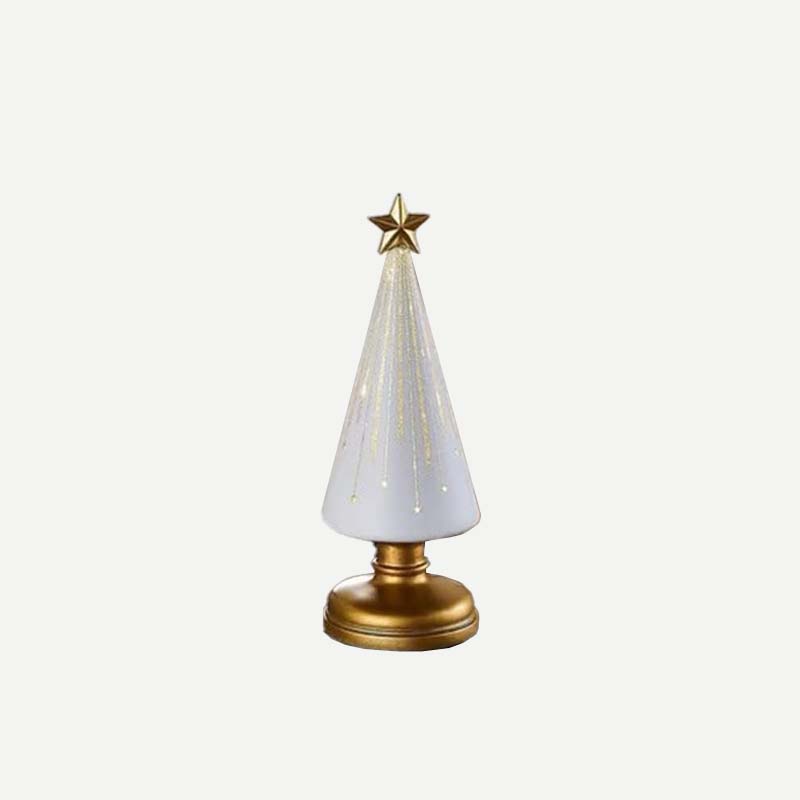 🎄 Juldekoration i harts med juldekoration - Julgran I Stjärnklar Natt