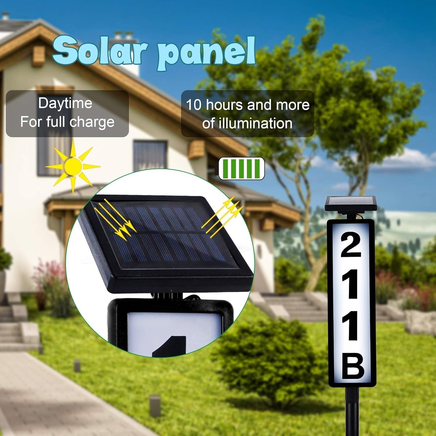 Solar-Türschild Außenleuchte(Kostenloser Versand)