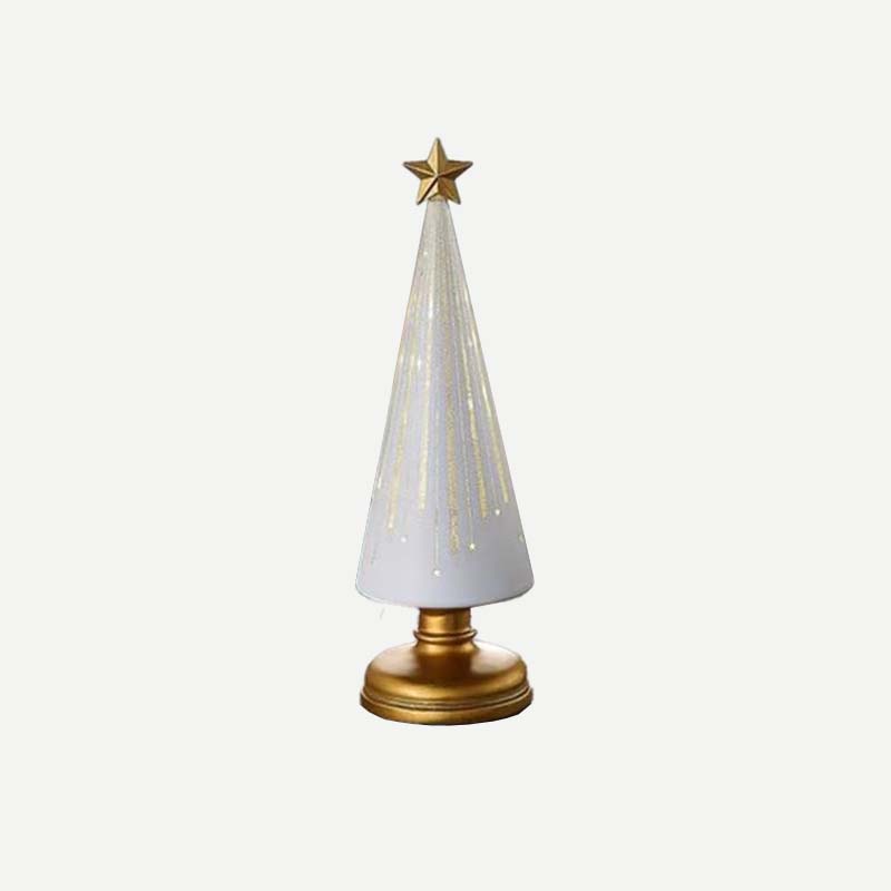 🎄 Juldekoration i harts med juldekoration - Julgran I Stjärnklar Natt