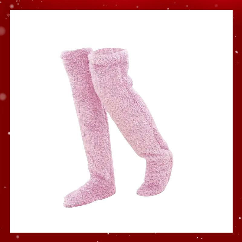 Goose Down Knee Socks For Christmas