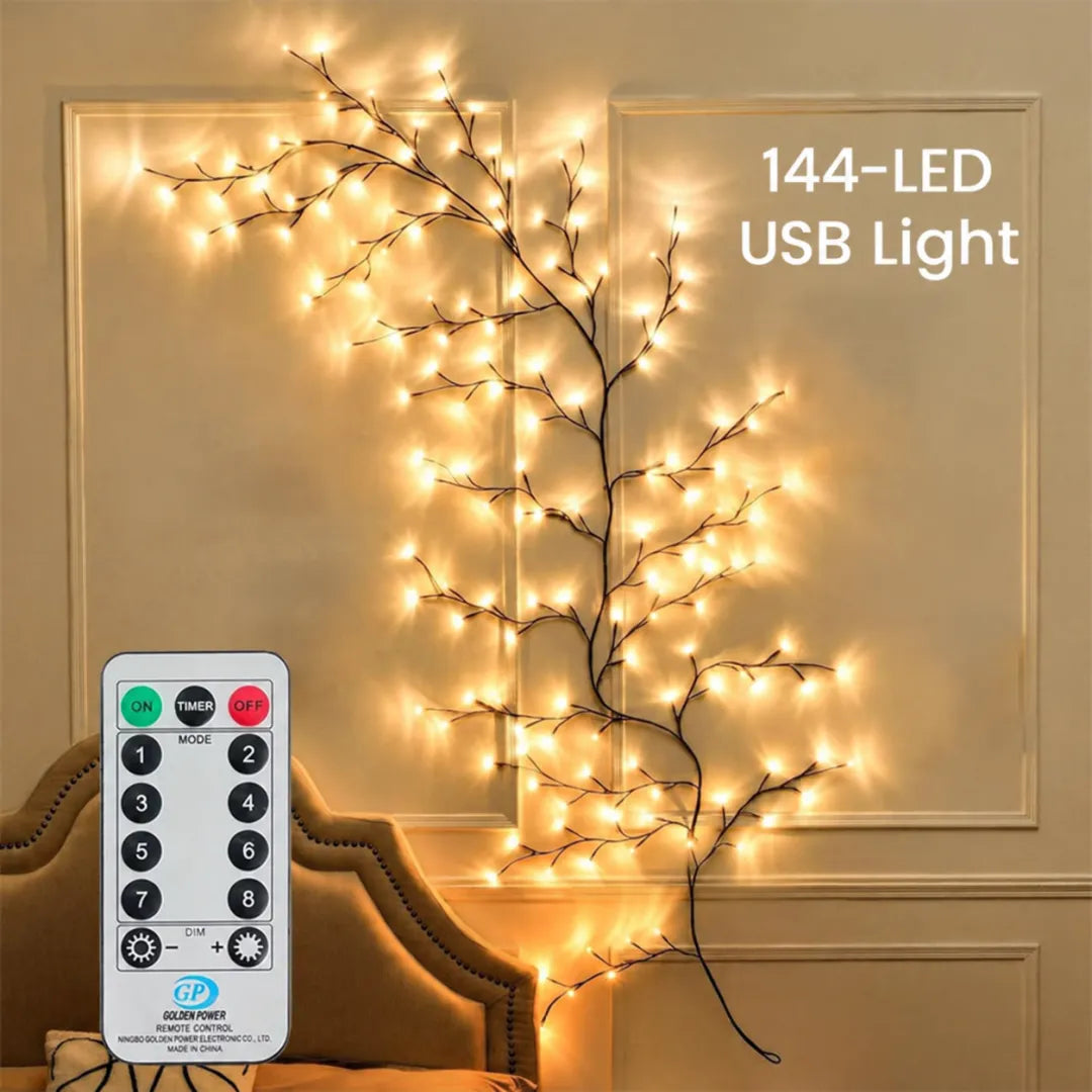 Warm White LED Branch Light Decorative Night Light