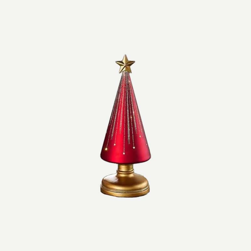 🎄 Juldekoration i harts med juldekoration - Julgran I Stjärnklar Natt