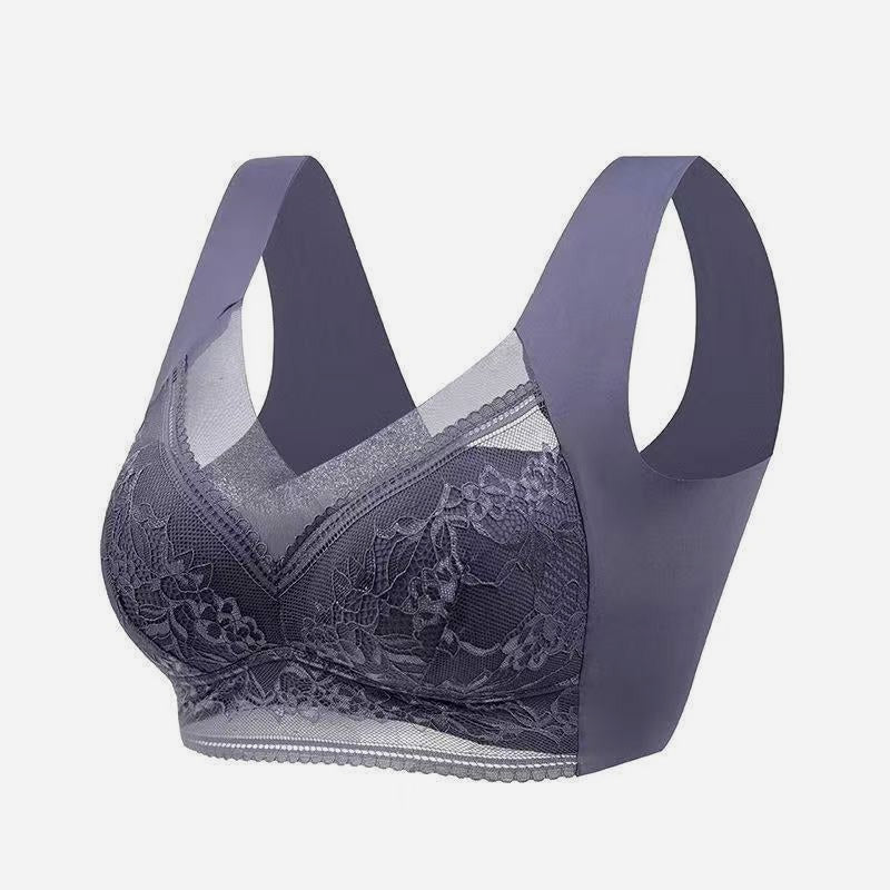 Spets-bh utan bygel đ/Lace Wire-Free Tank Bra
