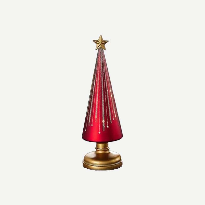 🎄 Juldekoration i harts med juldekoration - Julgran I Stjärnklar Natt