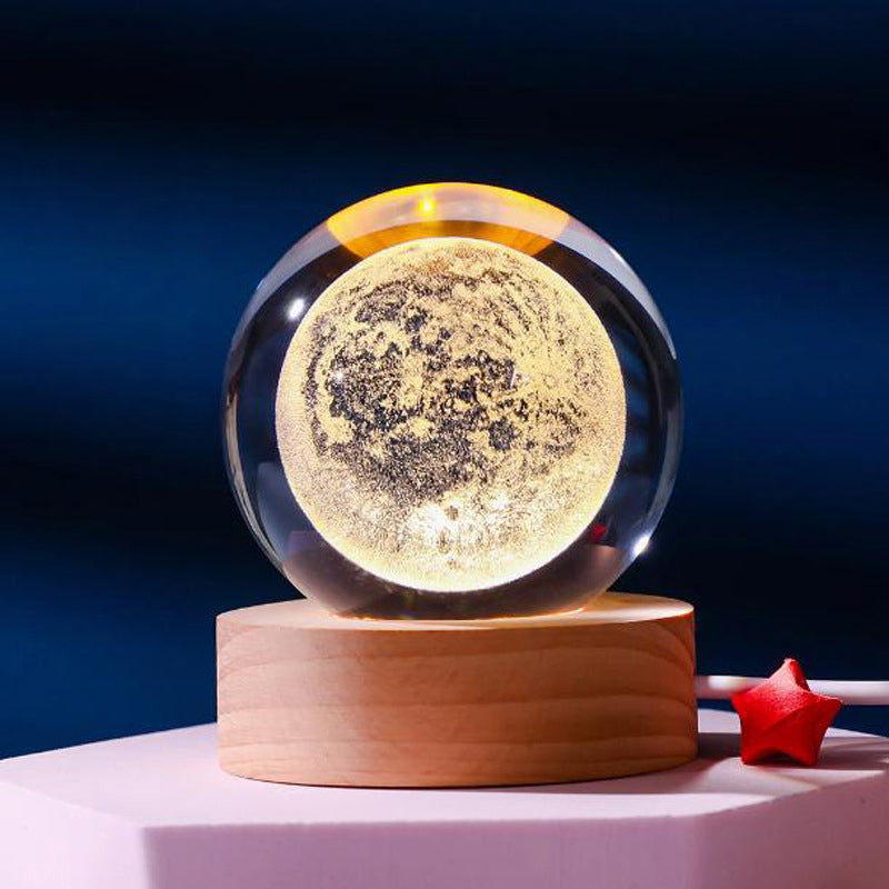 Sternenhimmel 3D-Mikrolandschaftskristallkugel/starry sky 3D micro landscape crystal ball