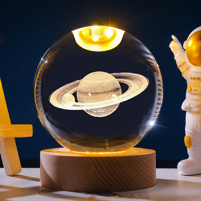 Sternenhimmel 3D-Mikrolandschaftskristallkugel/starry sky 3D micro landscape crystal ball