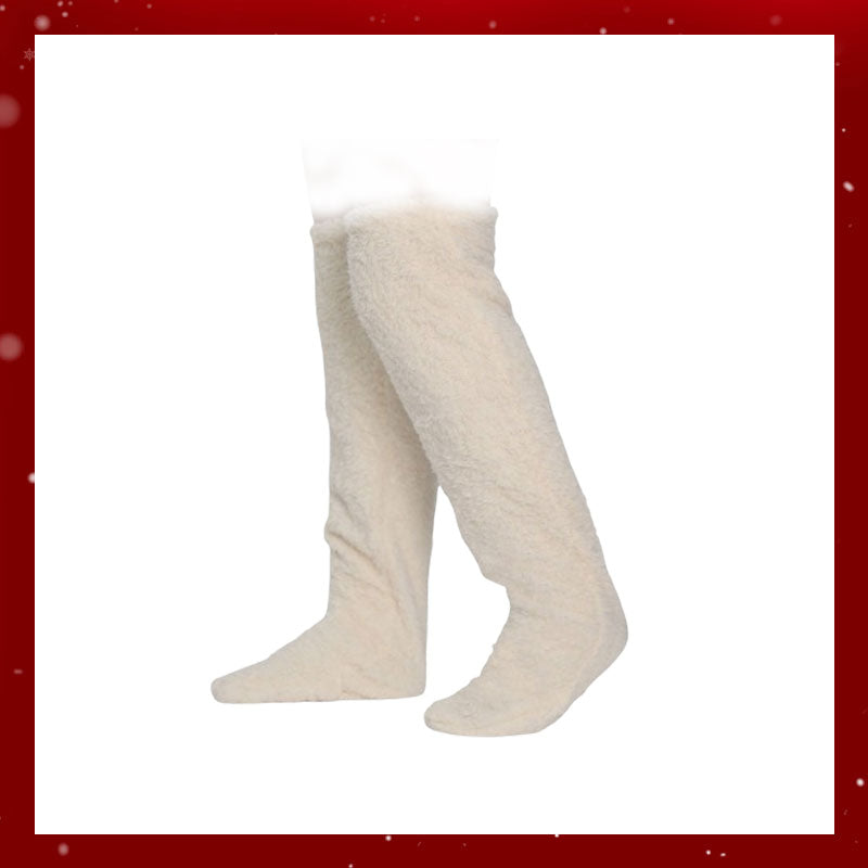 Goose Down Knee Socks For Christmas