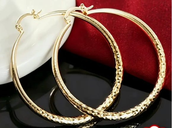 🎉KÖP 1, FÅ 1 GRATIS🎁Diam🎉 KÖP 1, FÅ 1 GRATIS 🎁 Diamantslipade hoop-örhängen för kvinnor – eleganta, glittrande 💎ond-Cut Hoop-örhängen för kvinnor