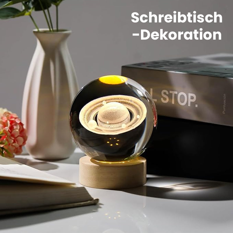 Sternenhimmel 3D-Mikrolandschaftskristallkugel/starry sky 3D micro landscape crystal ball