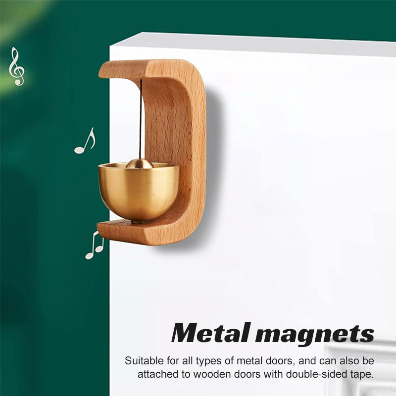 Magnetisk dörrklocka med vindklocka Kylskåpsmagnet