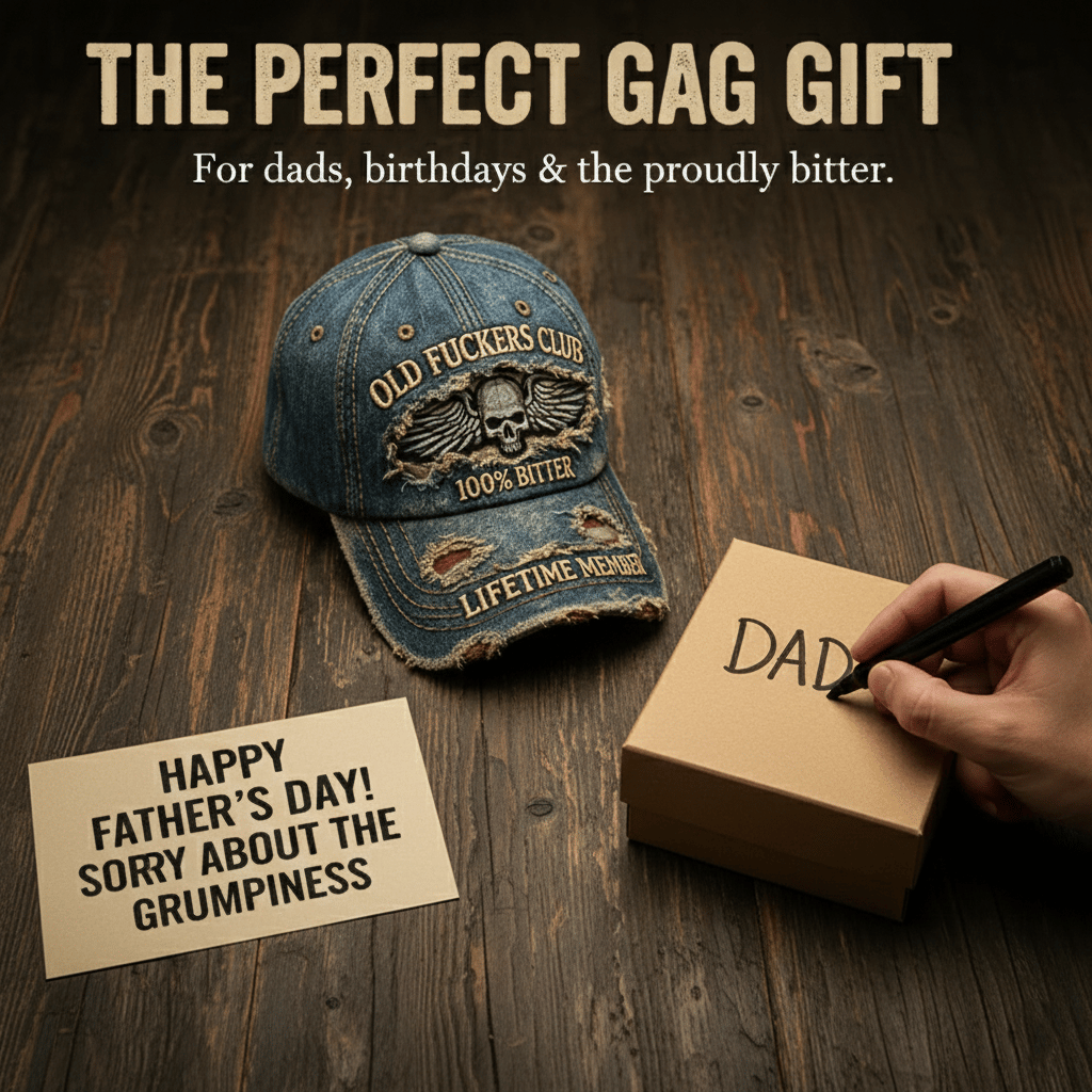 đ§ąOld F*ckers Club â Vintage-baseballkep