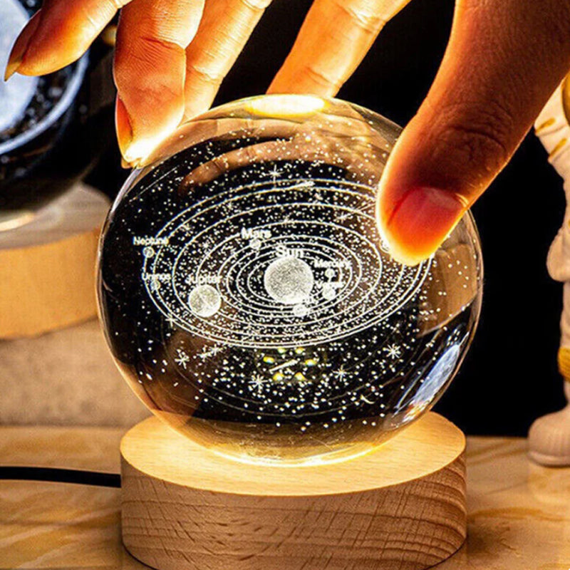 Sternenhimmel 3D-Mikrolandschaftskristallkugel/starry sky 3D micro landscape crystal ball