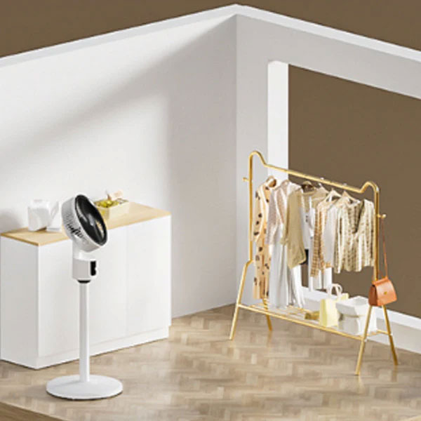 ❄️🔥USB-driven, tyst, energisparande piedestalfläkt med luftflöde🍃