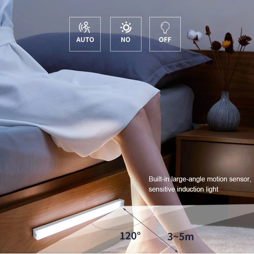 đ„NYĂ
RSREA - Uppladdningsbara LED-lampor utan stans Smart Sensor Magnetic