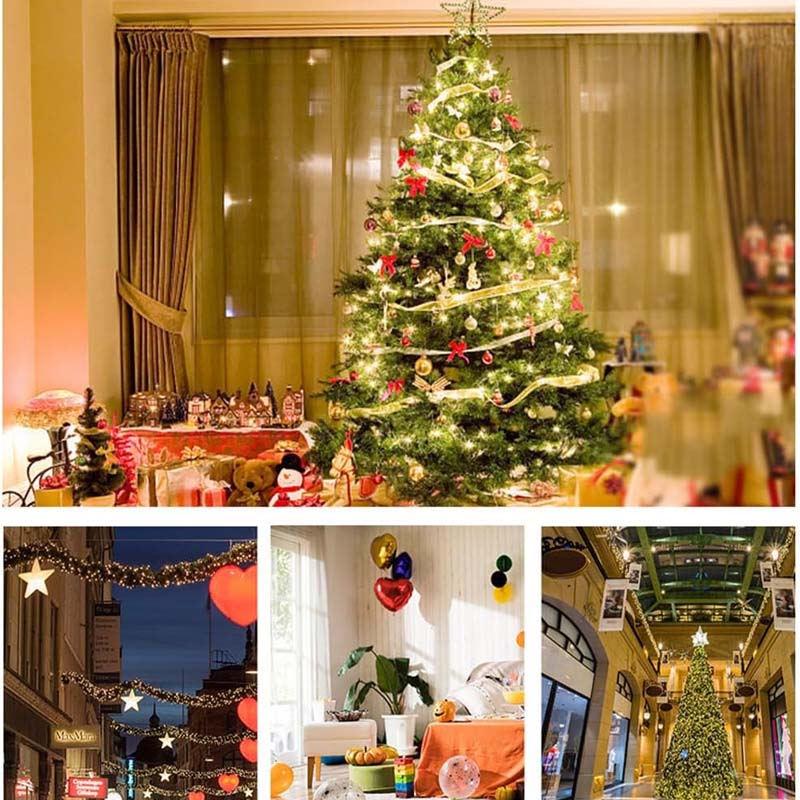 🎄 Juldekoration i harts med juldekoration - Julgran I Stjärnklar Natt