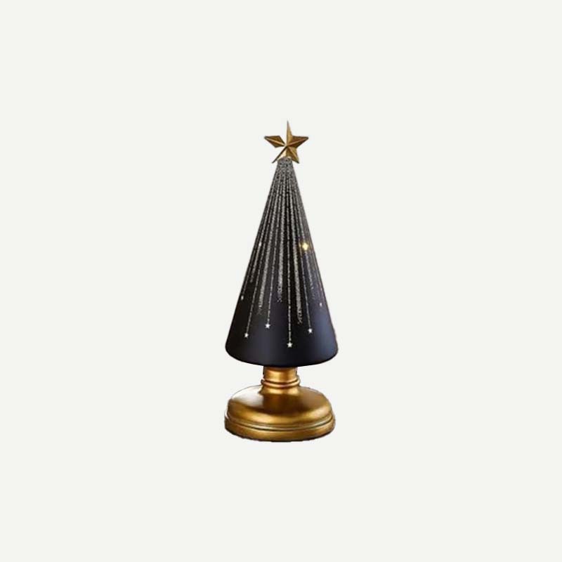 🎄 Juldekoration i harts med juldekoration - Julgran I Stjärnklar Natt