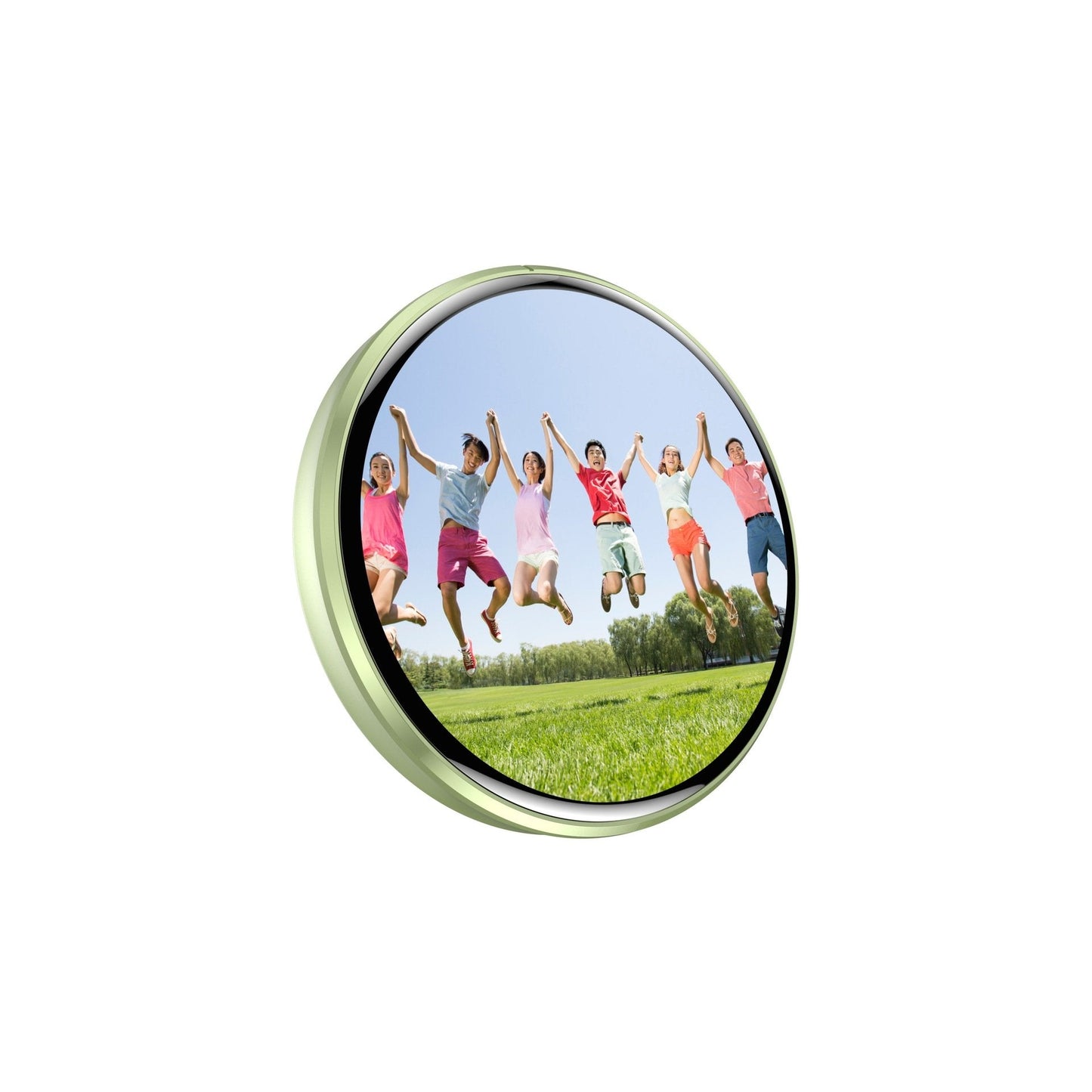 đ± Pixel Touch Digital Badge Screen â đž 500 mAh lĂ€ttviktig foto-/video-/GIF-pin