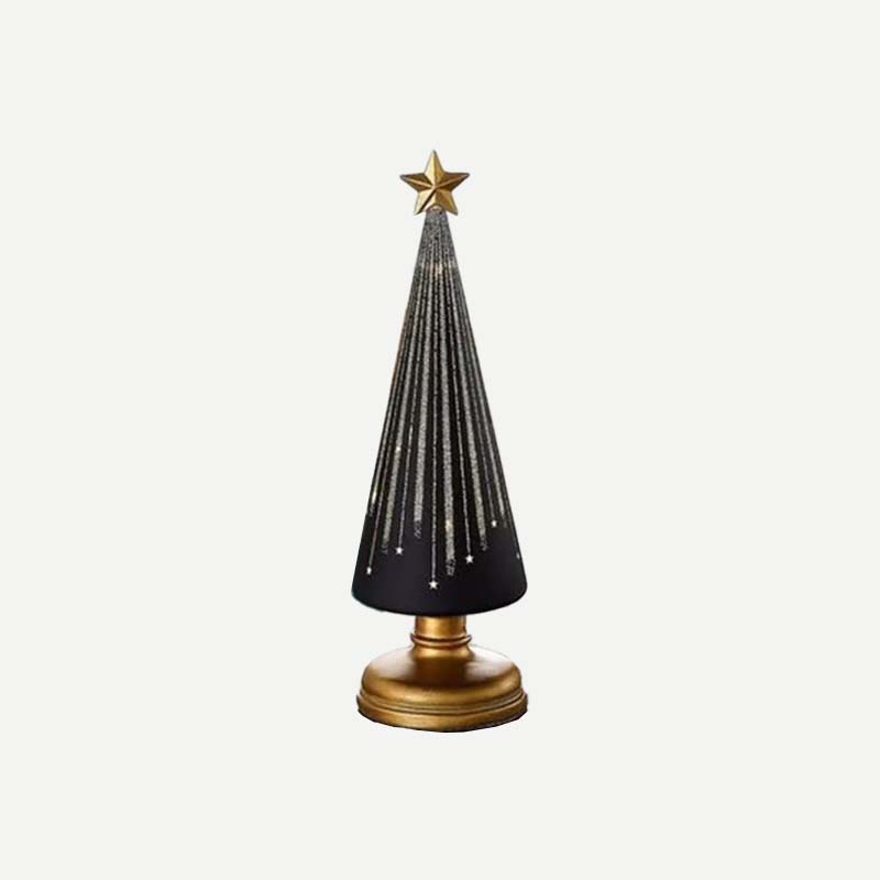 🎄 Juldekoration i harts med juldekoration - Julgran I Stjärnklar Natt
