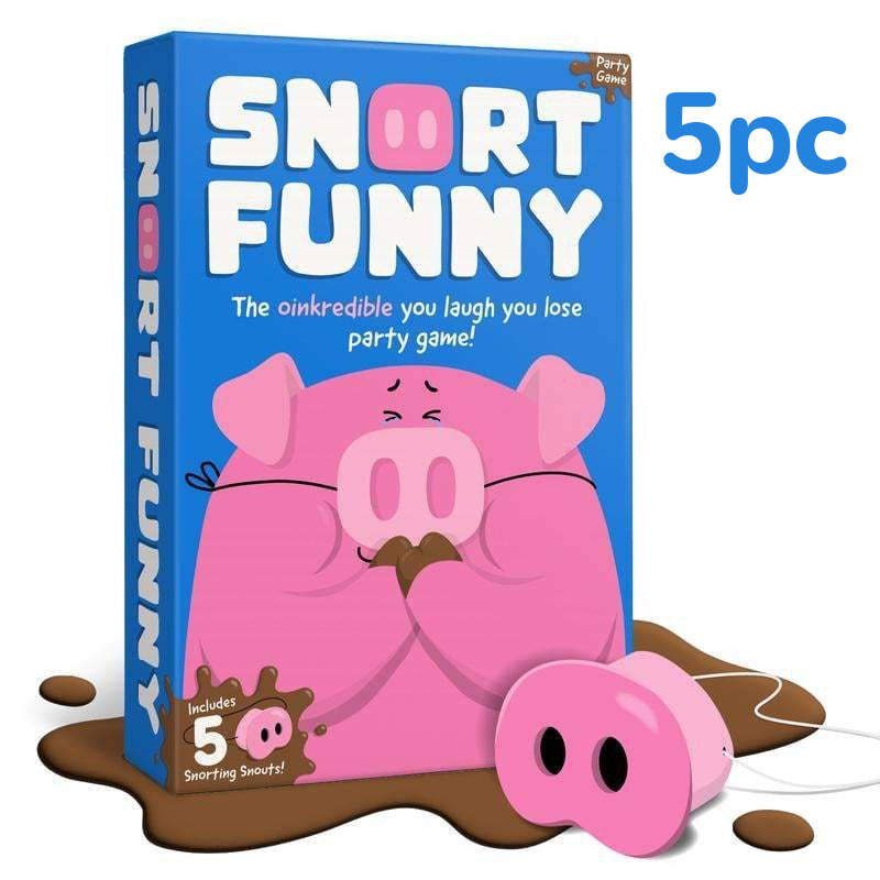 Snort Funny: Partyspelet "Skratta och du förlorar" đ·đ