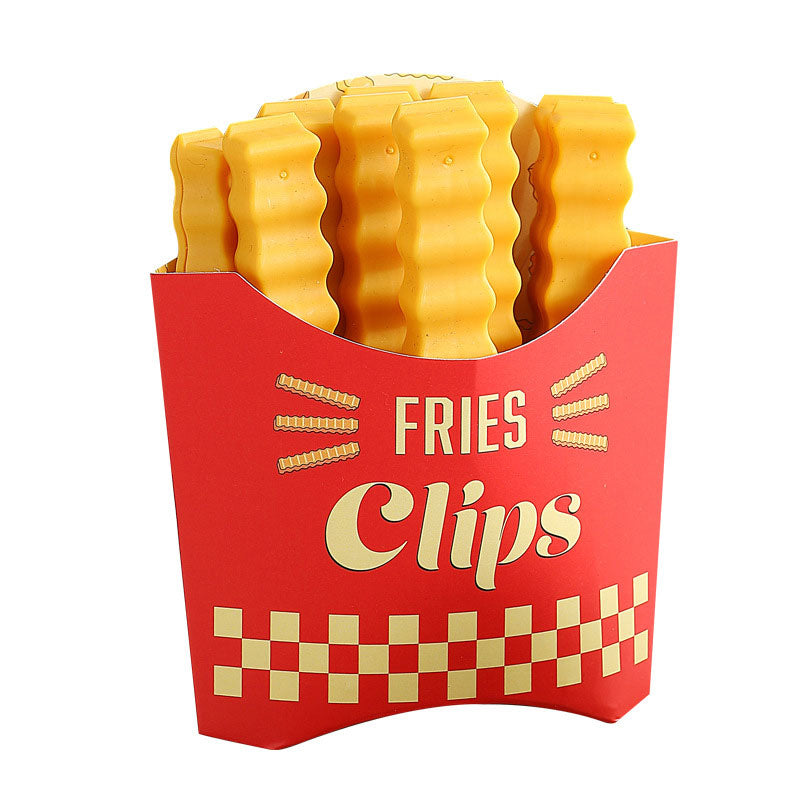 MatklĂ€mma med pommes frites-motivđ