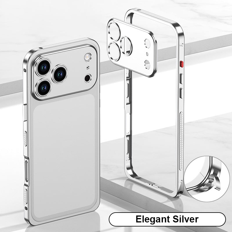 Mobilskal med metallobjektiv och ram i aluminiumlegering