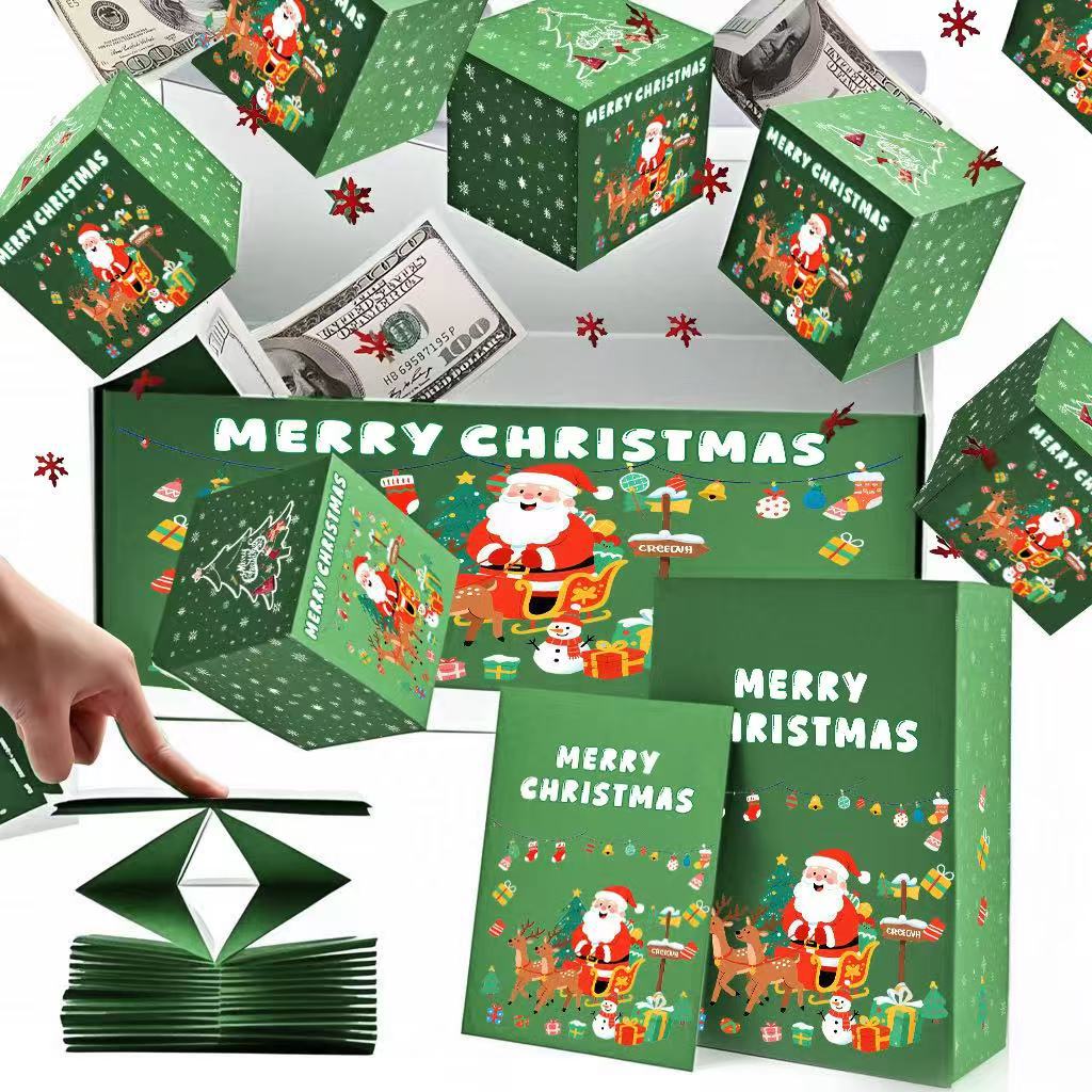 đ„Unik hopfĂ€llbar popup-julklappsaskđ„