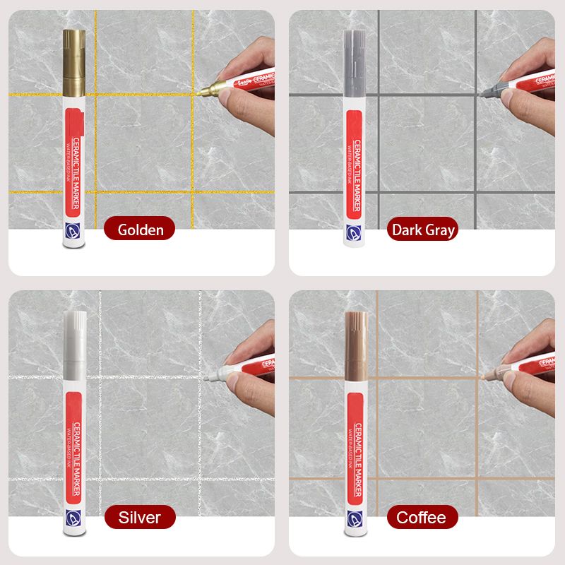 Mögelresistent och vattentät fogpenna för keramiska plattor/Tile Grout Pen