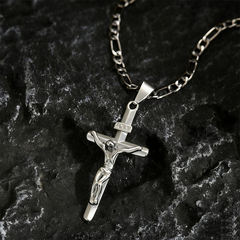Herrhalsband med korshänge ✝️💛