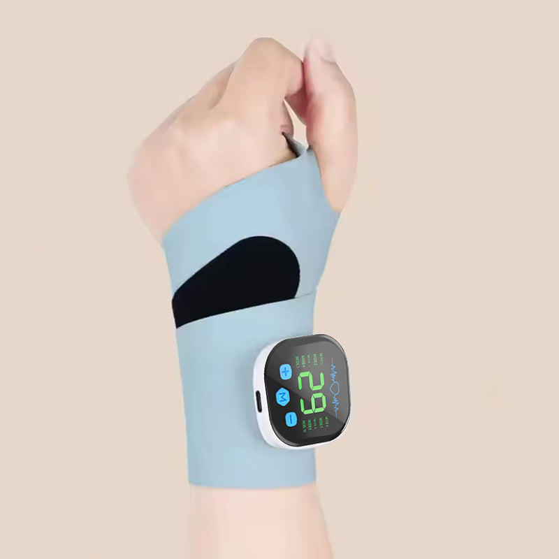 🌿 50% OFF NOW ✨ Rechargeable Wrist Massager — 8 Modes & 30 Levels 💆♀️