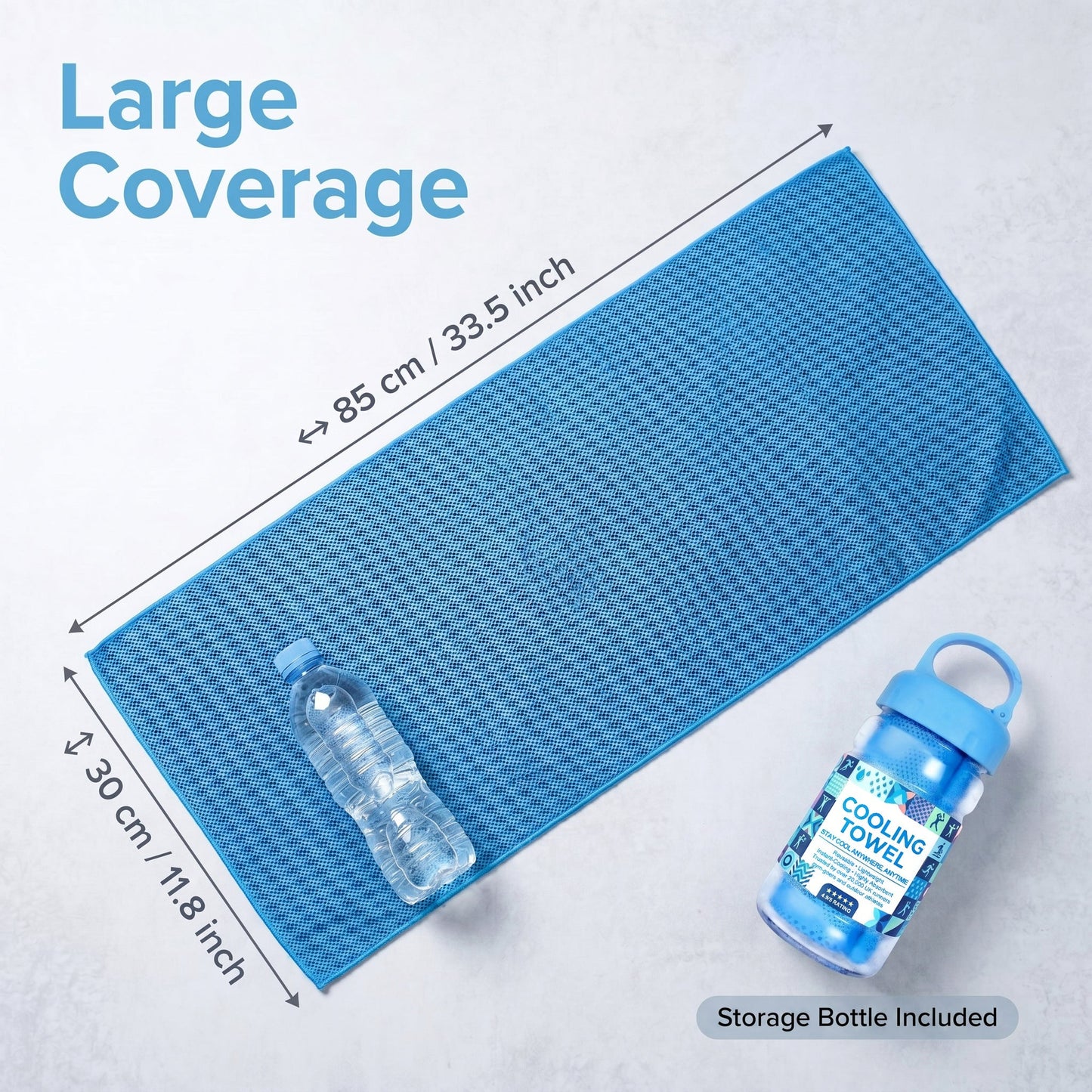 ⏰Sista dagen – köp 1, få 1 gratis❄💦Handduk för kallsvett som du kan använda var som helst, när som helst! Återanvändbar, mjuk, absorberande, svalkande och bärbar – klar för leverans till Storbritannien! 🇬🇧