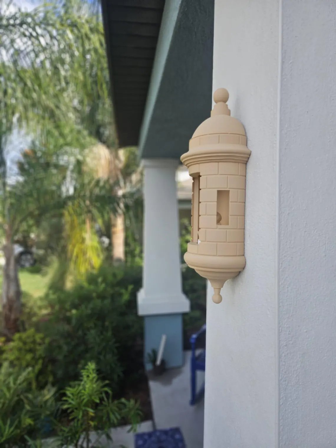 Puerto Rican Garita vägglampa Coqui