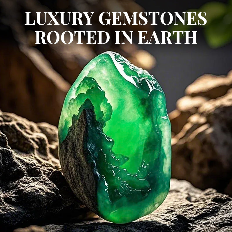 Hänge i rund form med jade-look – tidlöst symbol för harmoni och balans 💚🌿