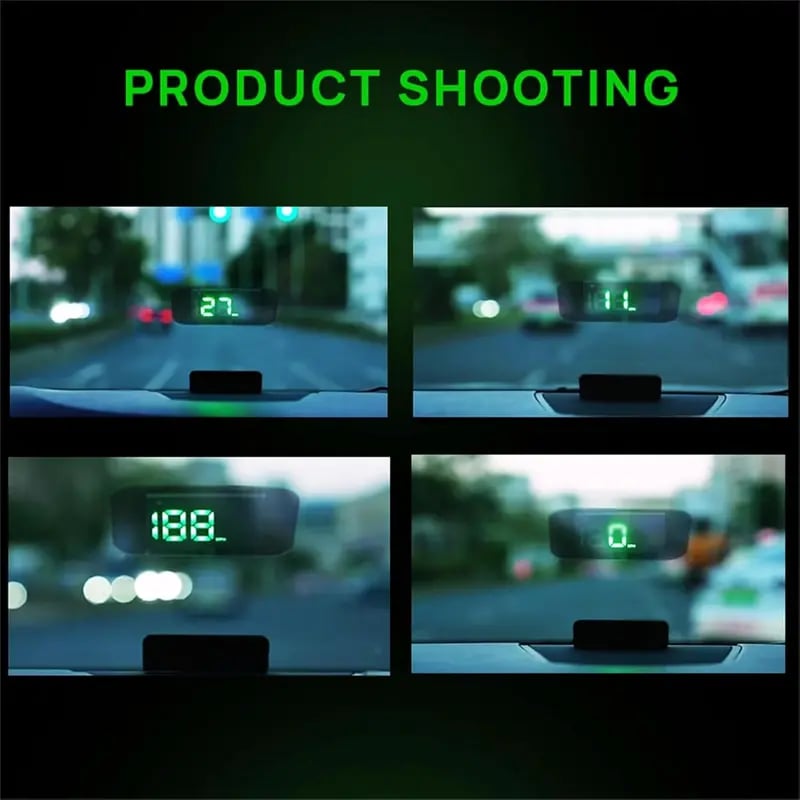 🔥🔥Head Up Display Bil GPS Digital hastighetsmätare