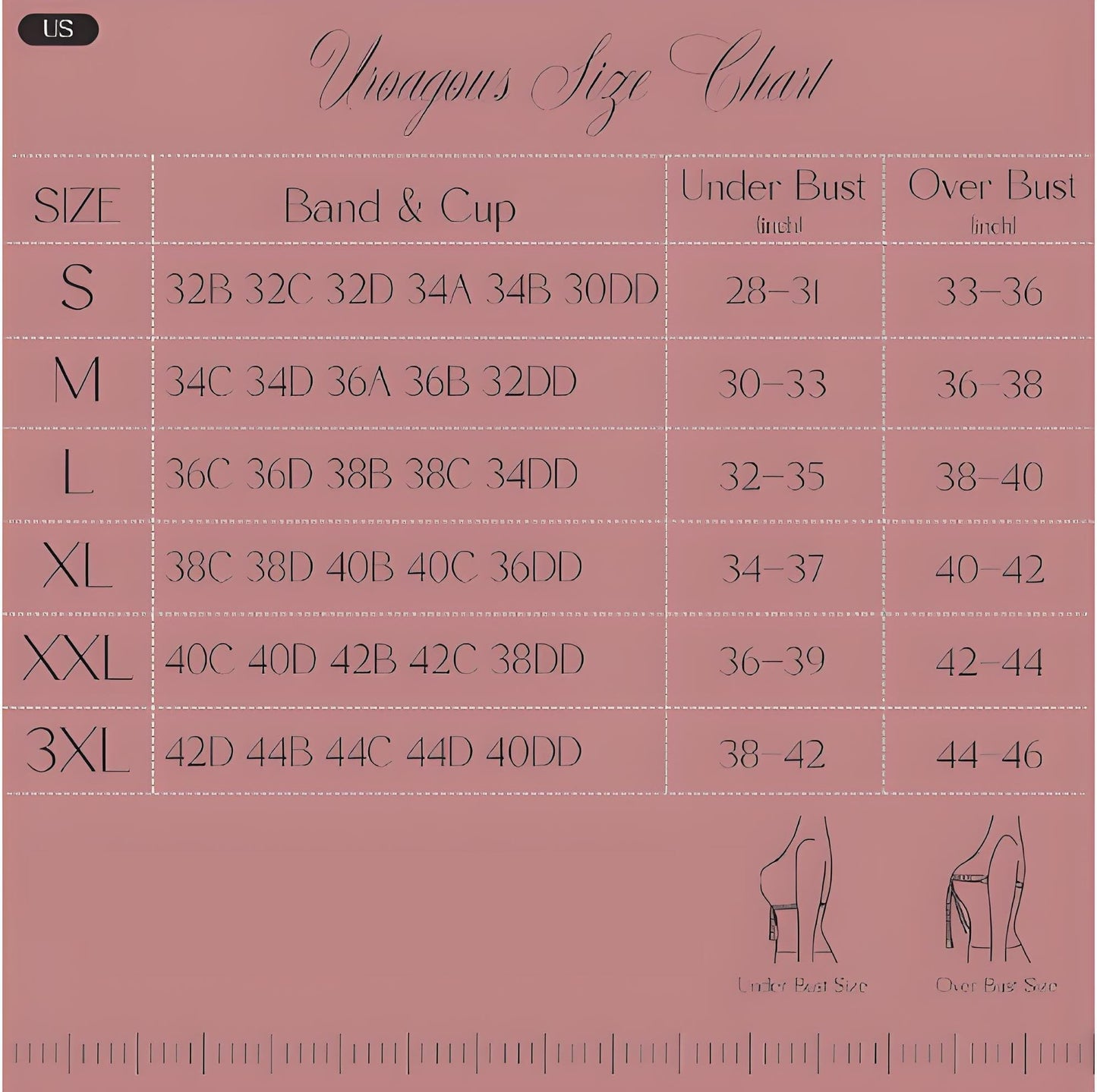 Sömlös och bygelfri behå