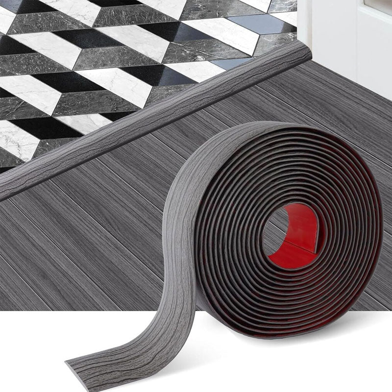 ✨ Självhäftande golvövergångslist – flexibel PVC, klistra bara fast, slät yta 🚪