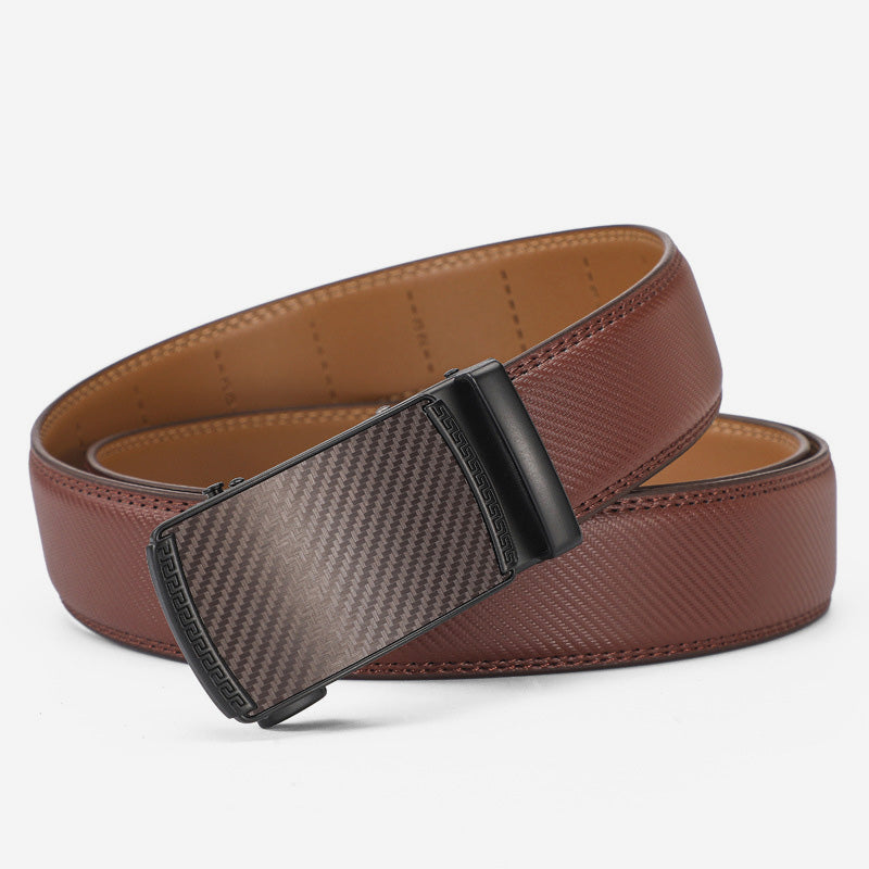 Skinnspennebelte med justerbar spenne/leather buckle belt with adjustable buckle