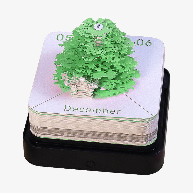 3D artificiellt anteckningsblock