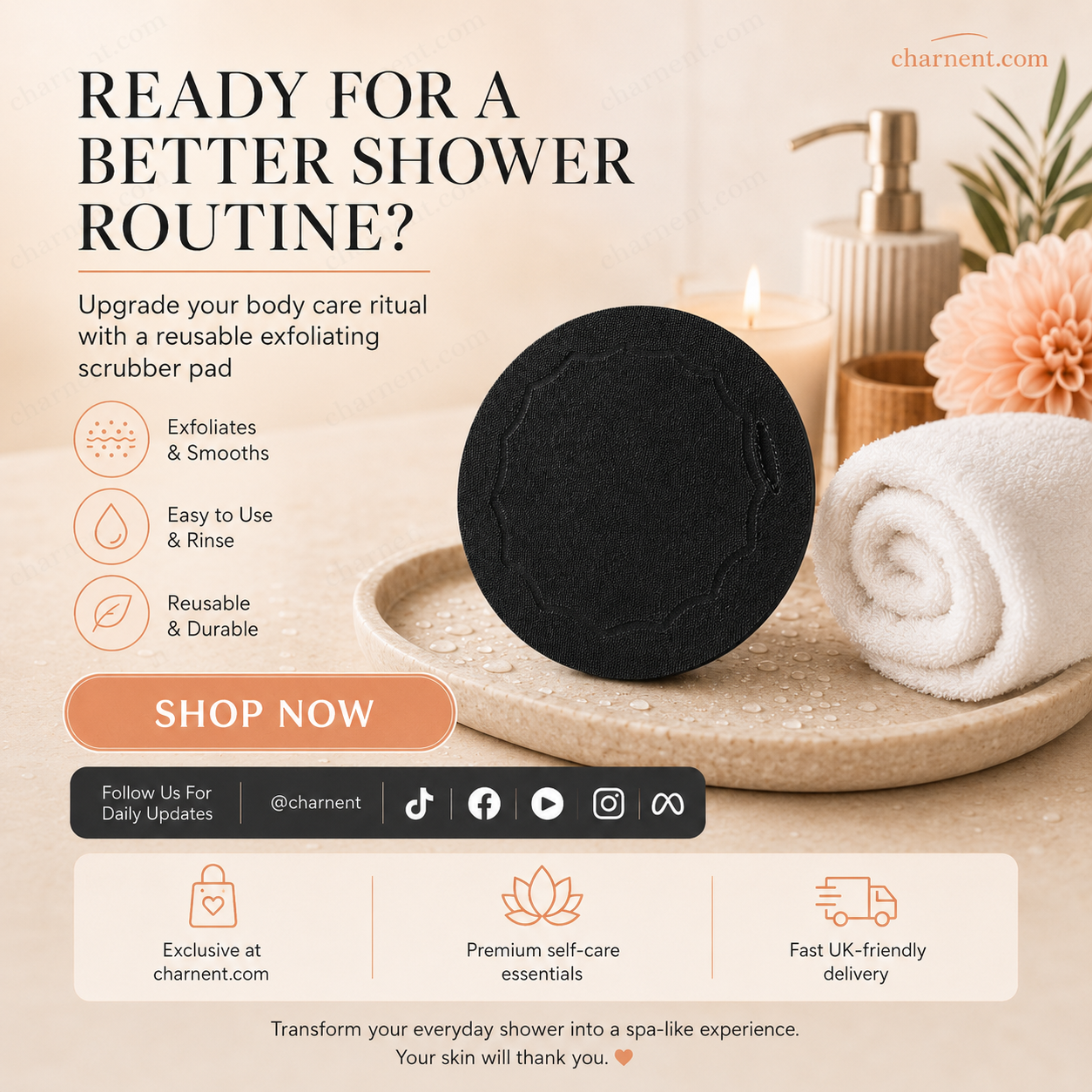🚿 Exfolierande badsvampar🧖‍♀️
