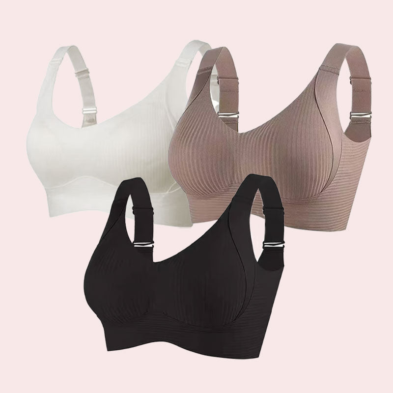 🎁Sista dagen: köp 1, få 3 förpackningar🔥Superstödjande behå | Push-up-behå utan bygel👍Inga mer hängande bröst