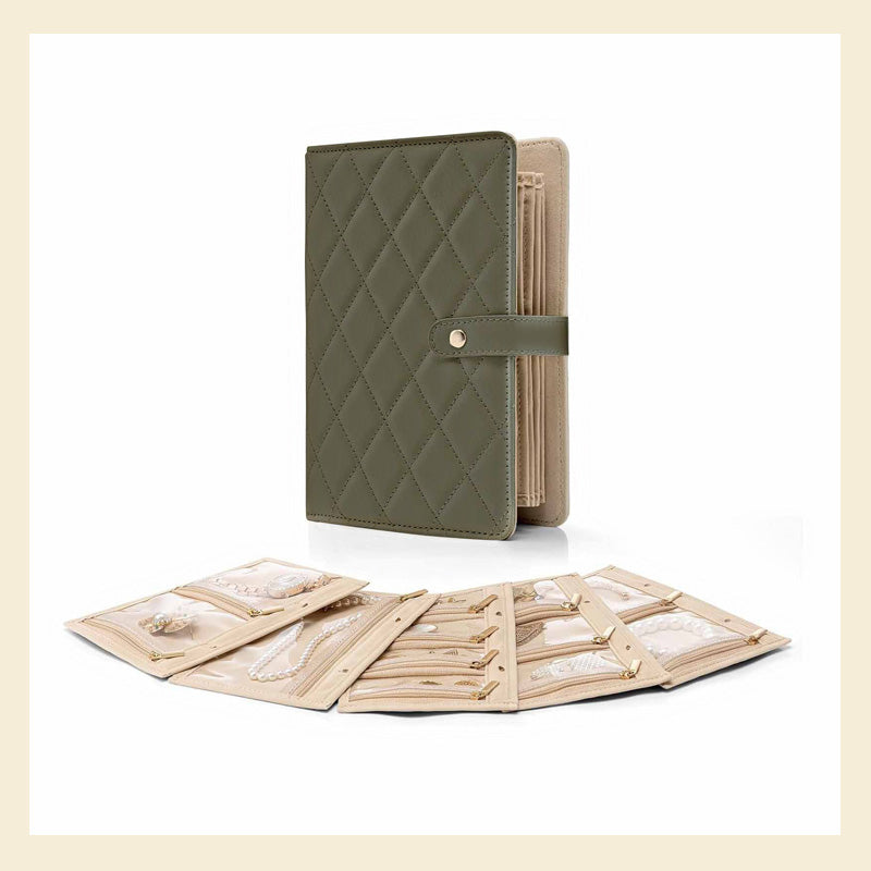 Vikbar smyckesorganisator/Foldable jewelry organizer