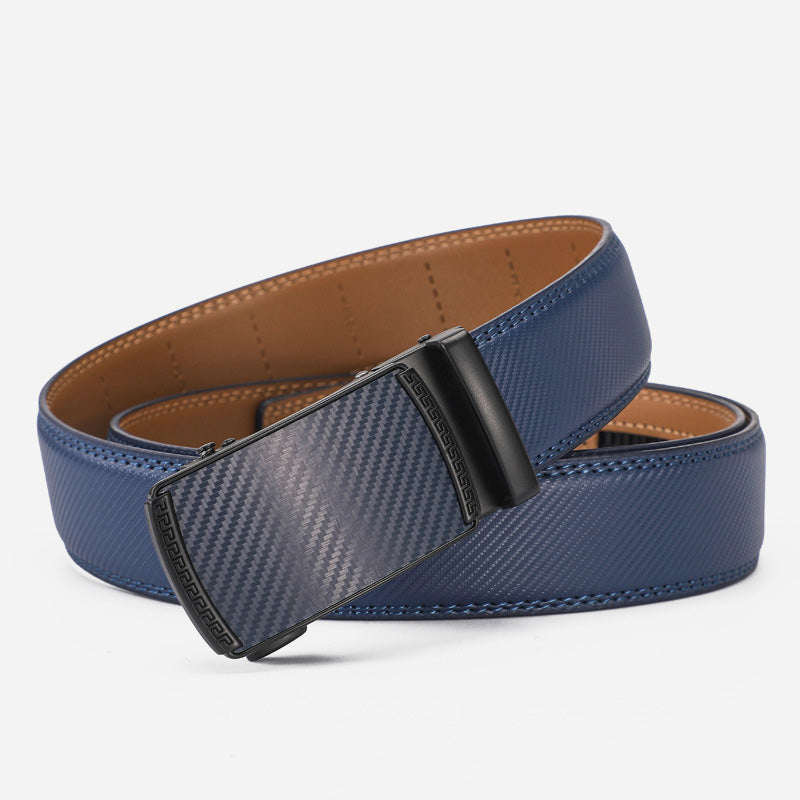 Skinnspennebelte med justerbar spenne/leather buckle belt with adjustable buckle