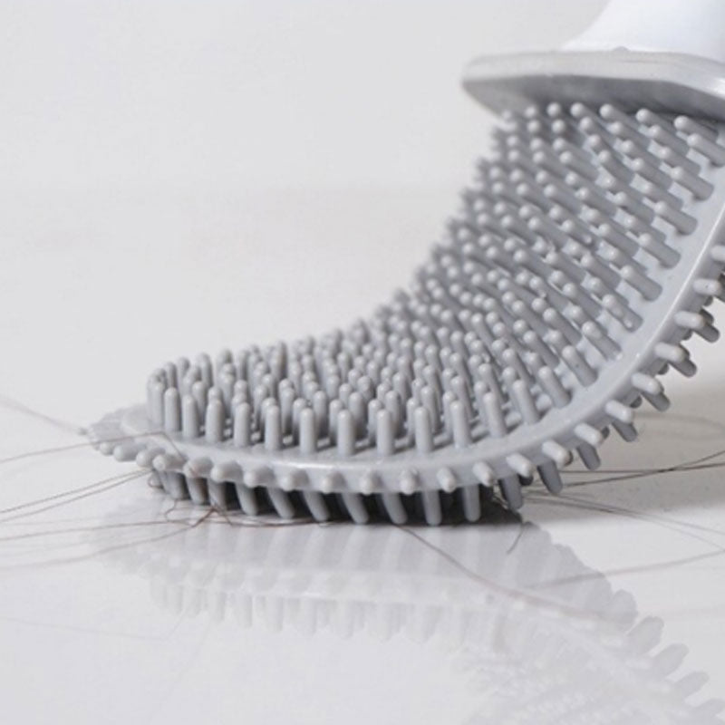 Perforationsfreie hydraulische Toilettenbürste mit langem Stiel