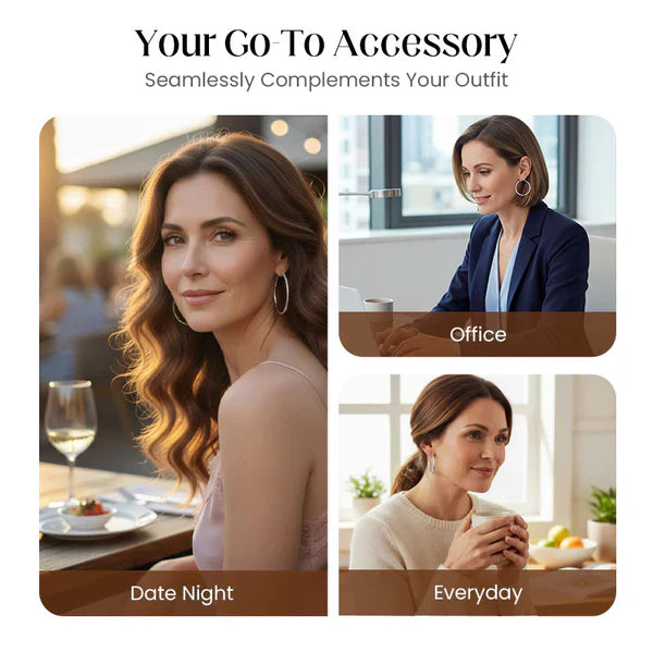 🎉KÖP 1, FÅ 1 GRATIS🎁Diam🎉 KÖP 1, FÅ 1 GRATIS 🎁 Diamantslipade hoop-örhängen för kvinnor – eleganta, glittrande 💎ond-Cut Hoop-örhängen för kvinnor