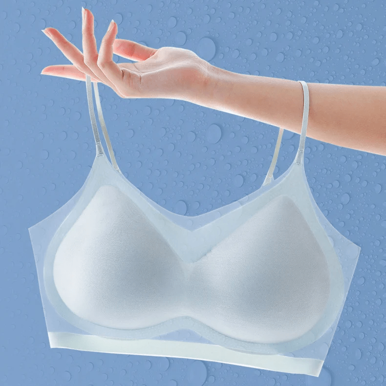 🔥köp 1 få 1 gratis--Sommar sömlös Ultra -Thin Plus Size Ice Silk Comfort Bra