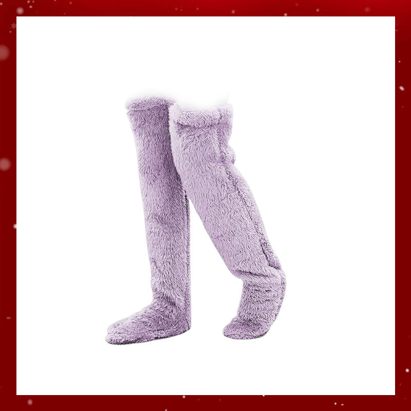 Goose Down Knee Socks For Christmas