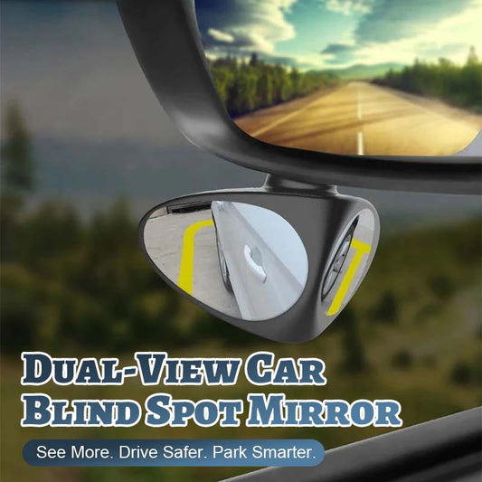 Dubbelvy-spegel för döda vinkeln i bilen