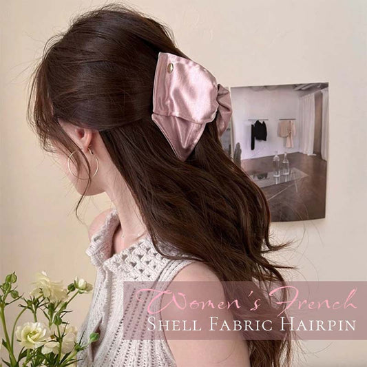 Hårnål för kvinnor i French Shell-tyg🌸