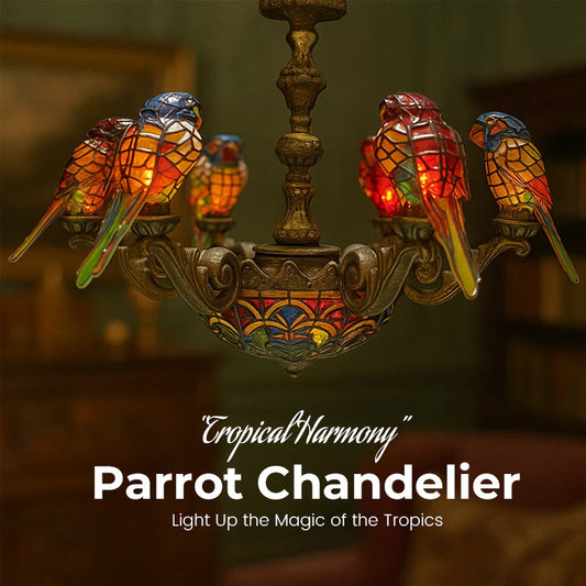 🦜 Papegojkrona "Tropical Harmony" - Upplys tropikernas magi