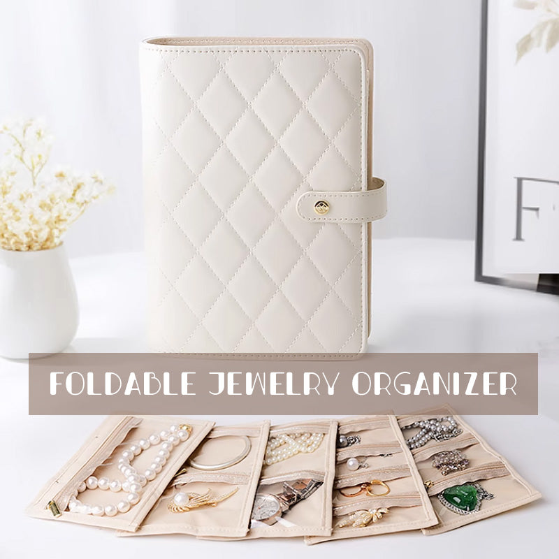 Vikbar smyckesorganisator/Foldable jewelry organizer